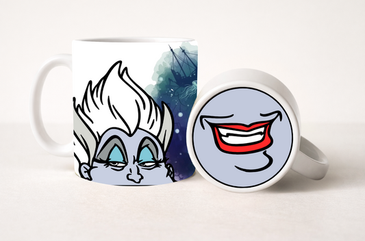 Sea Witch Coffee Mug – Ursula Inspired | Villain Themed Gift for Disney Fans, 11 oz & 15 oz